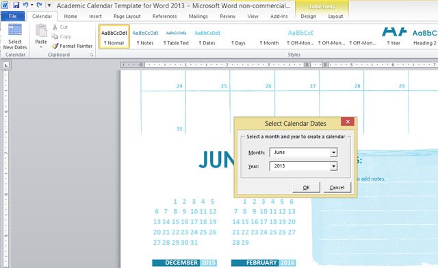 academic calendar template for word 2013 4 fppt word 2013 calendars