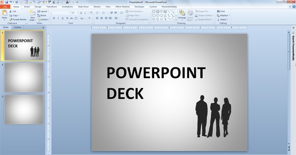 what is a powerpoint deck
