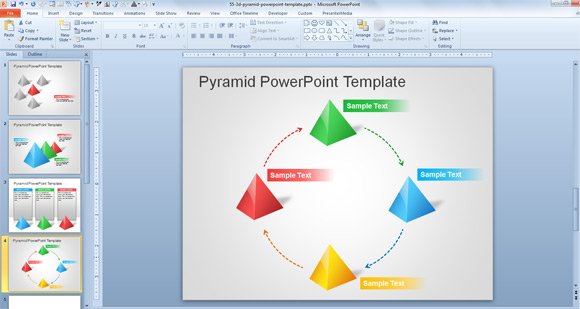 free 3d pyramid template for powerpoint presentations free 3d pyramid template for powerpoint presentations, Presentation templates