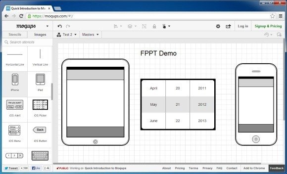 Download Create And Share Mockups And Wireframes Online With Moqups ...