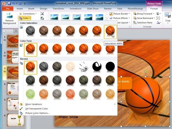 basketball powerpoint presentation
