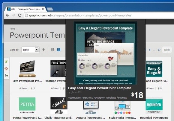 graphicriver provides amazing keynote and powerpoint templates