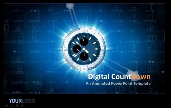 awesome countdown powerpoint templates countdown template word