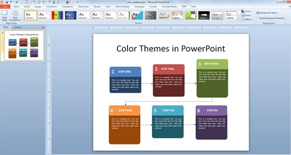 color templates