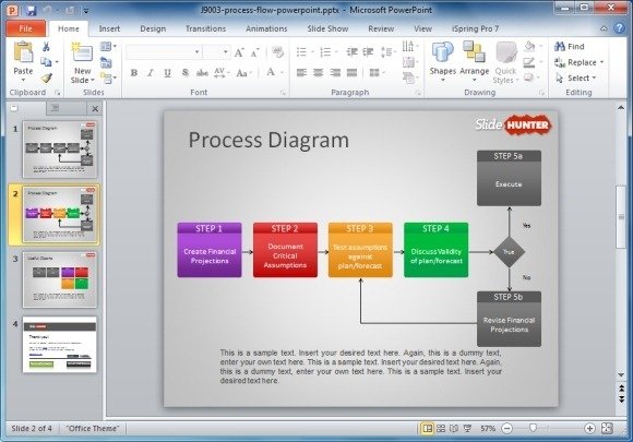 How To Make Flow Chart In Ppt