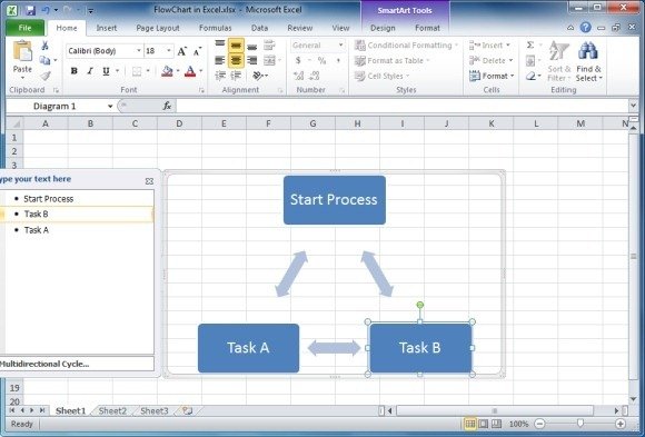 How To Make A Flowchart In Excel