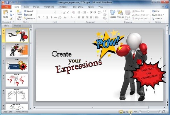 play animation in powerpoint presentation mode