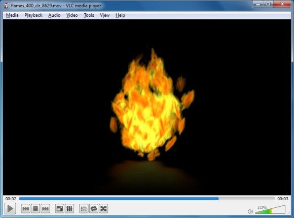 animated flames powerpoint template and clipart