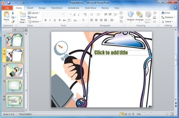 medical template for powerpoint