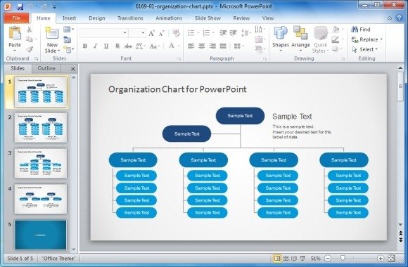 Quick Org Chart In Powerpoint