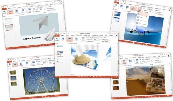 best powerpoint transition effects for travel presentations