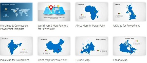 best map maker templates for powerpoint
