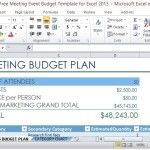 Free Event Program Template for Word