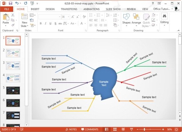 concept map templates for powerpoint