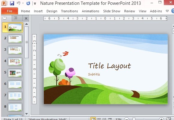 microsoft powerpoint slide template
