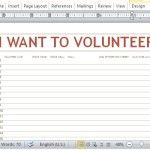 Sign Up Volunteers for a Cause