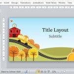 Beautiful Fall-Themed Template