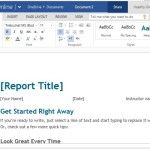 Beautifully Made Student Report Template for Any Subject or Topic