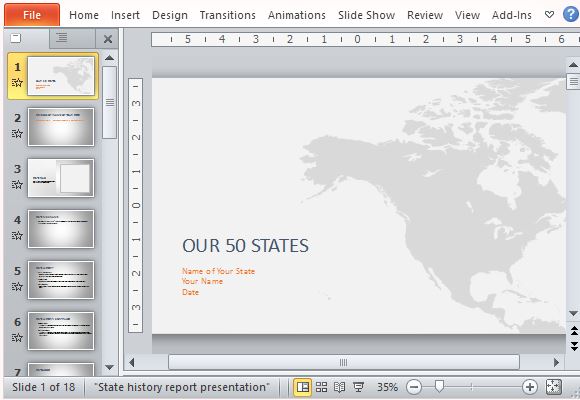 create presentations about your country with state history template country report templates
