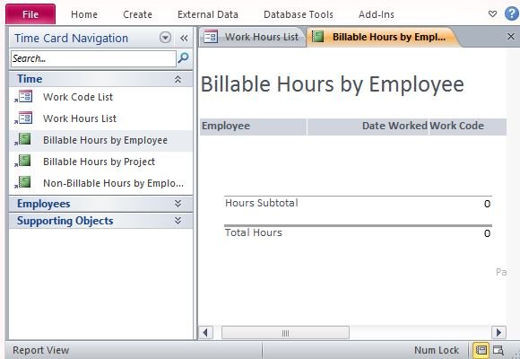 track employee hours with desktop time card template for access