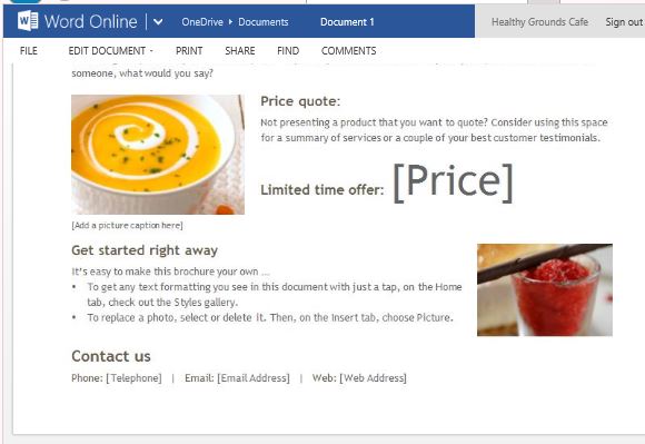 best website to make brochures free