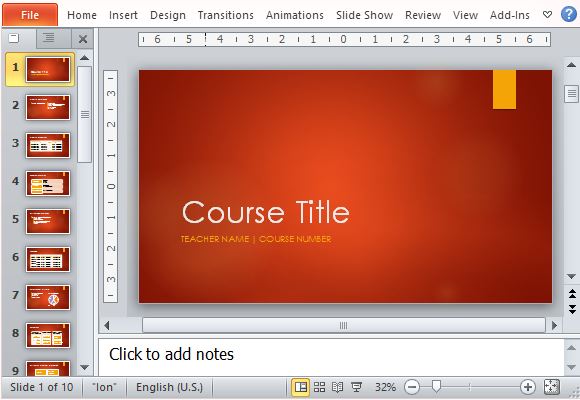 academic powerpoint templates