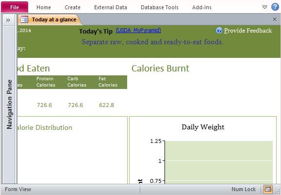 desktop nutrition tracking database template for access 2013 microsoft access recipe database 2007