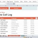Customer Contact List Template For Excel