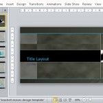 Modern Black and White Abstract Inspired Template