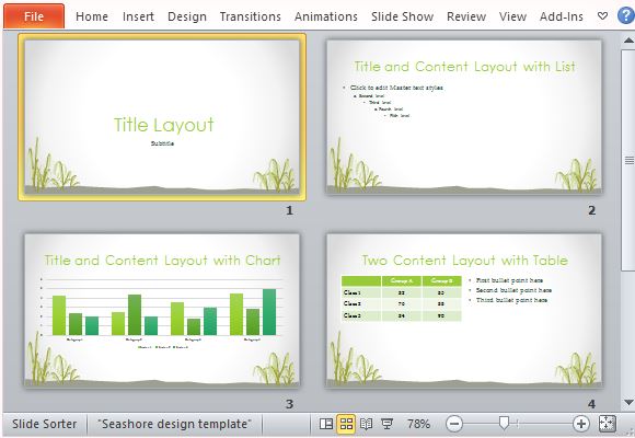 sea shore design