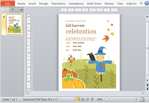 Power Point Templates Invitations 7