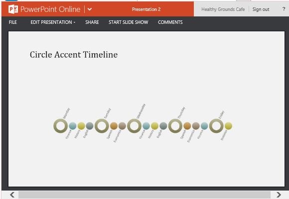 event timeline diagram template for powerpoint online