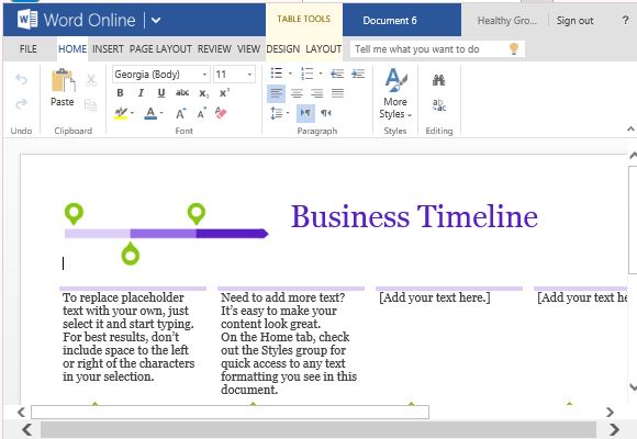 business project timeline template for word online timeline in ms word