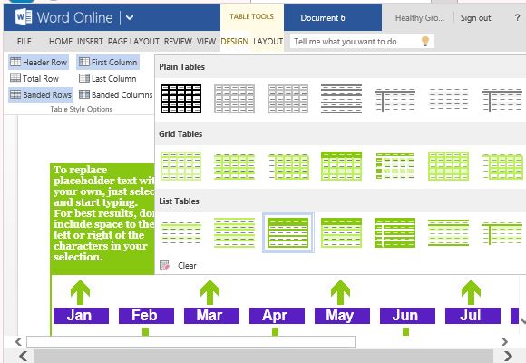 Business Project Timeline Template For Word Online