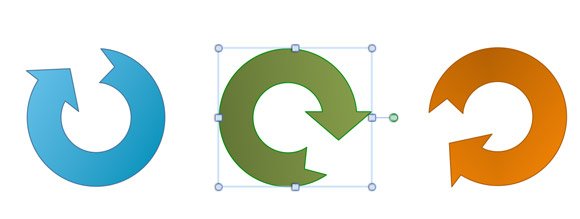 circular arrows powerpoint