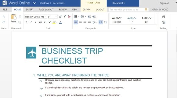 business trip checklist maker for microsoft word business travel checklist