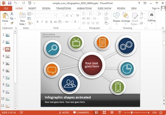 powerpoint infographic template free download