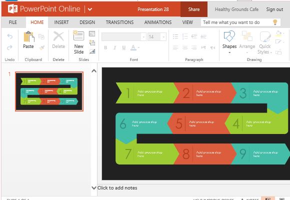 process flow diagram infographic template for powerpoint process template ppt