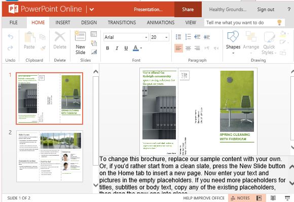 make your own brochure