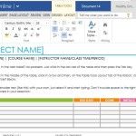 Type in the Tasks in the Table and Assign Due Dates or Deadlines