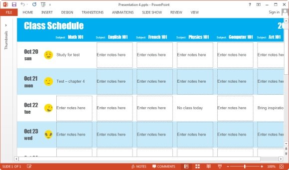 making a class schedule online koni polycode co