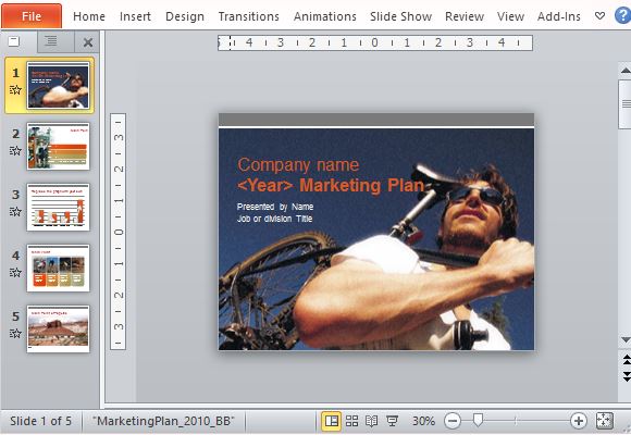 sample marketing plan ppt presentation