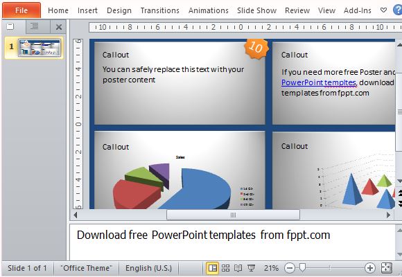 best free powerpoint poster templates