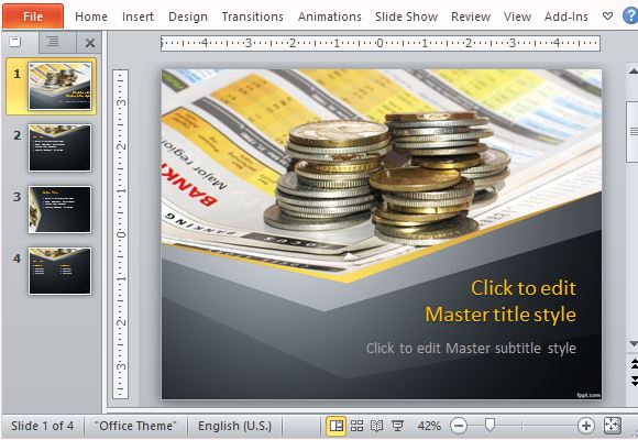 best currency powerpoint templates