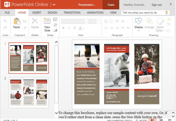 powerpoint pamphlet template koni polycode co