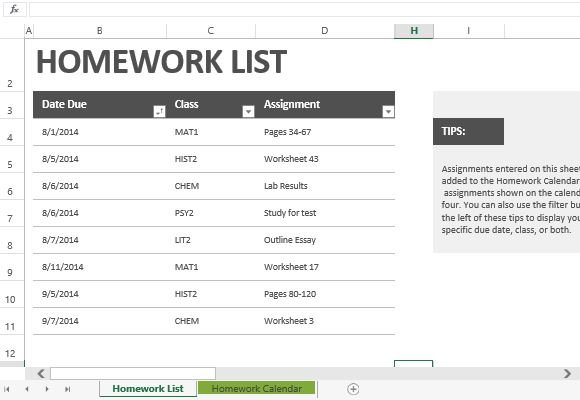 to due list to due list