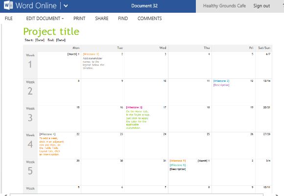 project timeline calendar template koni polycode co