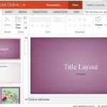 Subtle yet Elegant Floral Design for PowerPoint Presentations