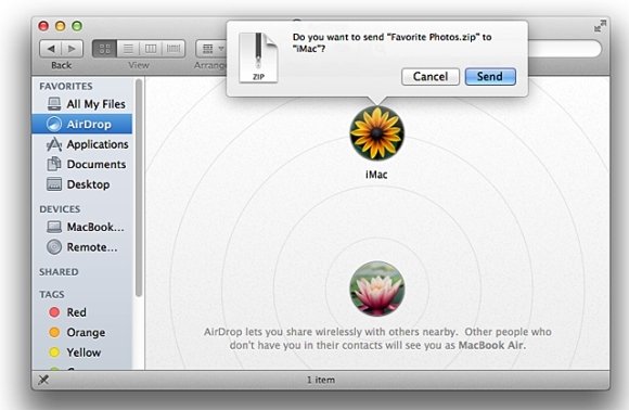 Where can i find how my mac is known for air airdrop