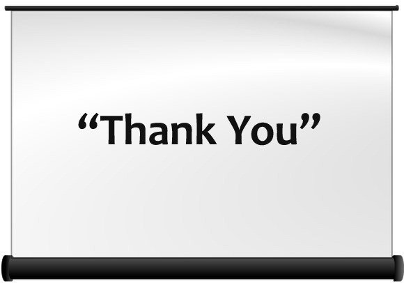 Closing Remarks For Presentations Closing Remarks For Presentations